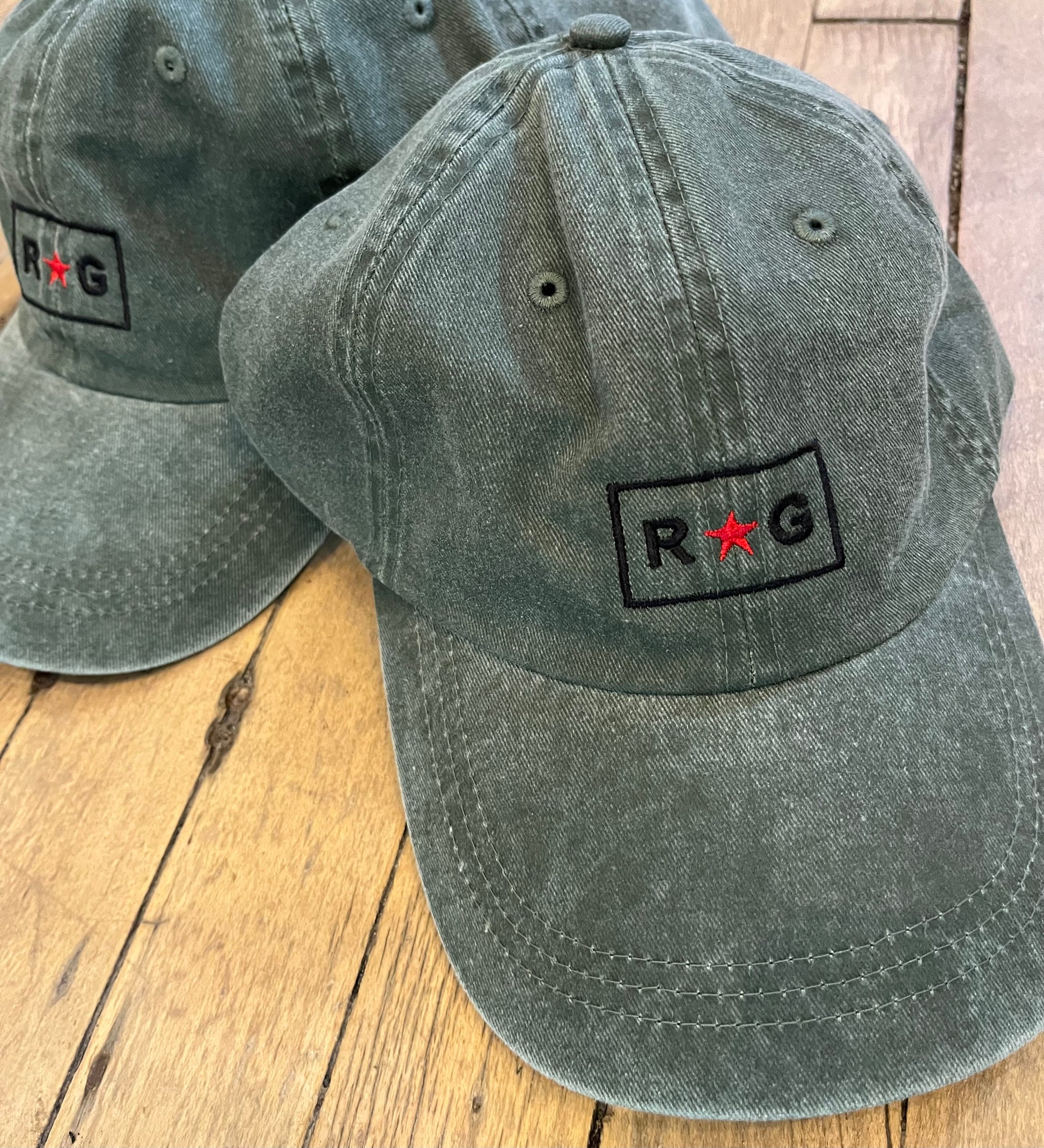 Custom logo baseball cap Roxbury General