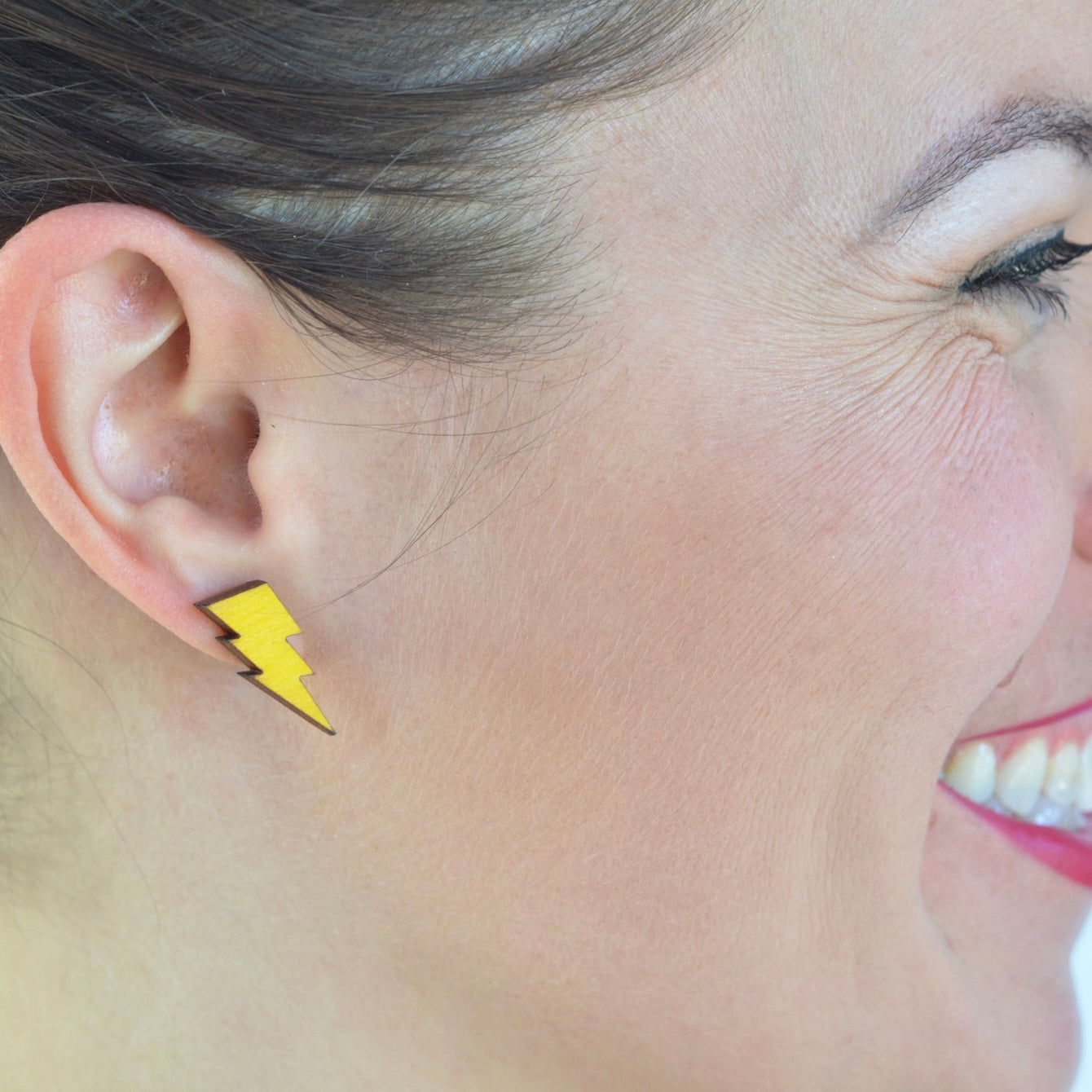 Unpossible Cuts Wooden Earrings