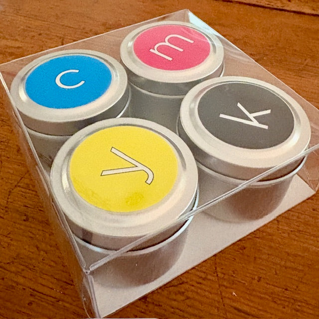 CMYK Candle Set