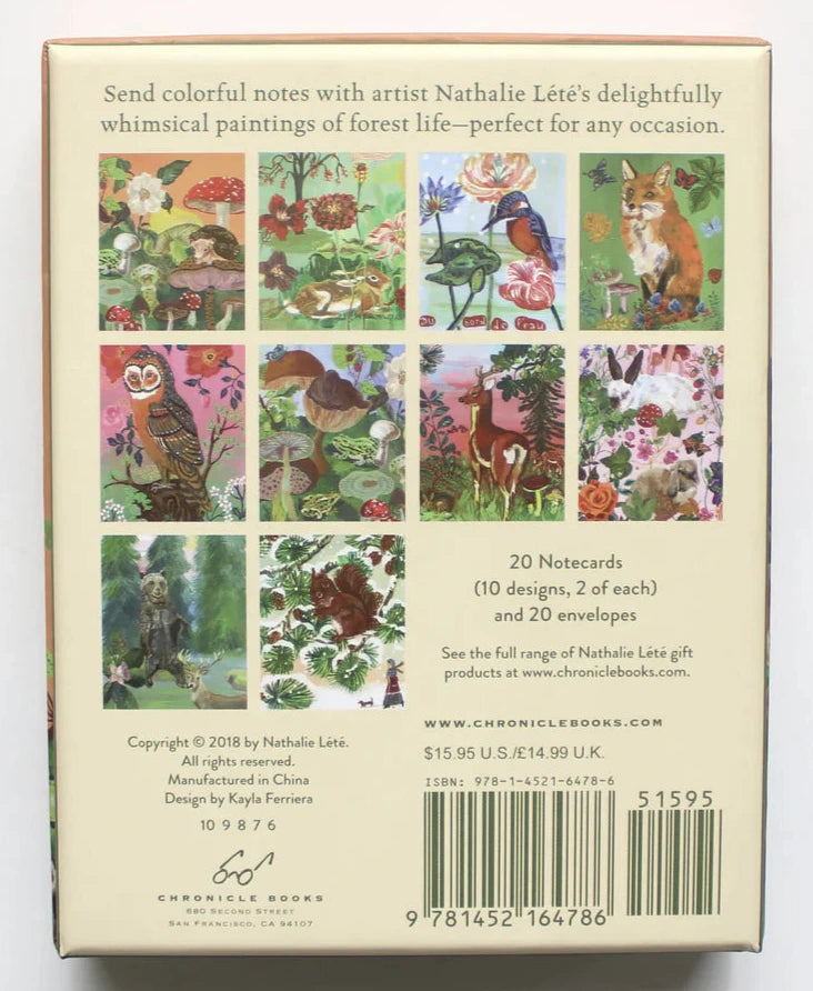 Forest Life Note Cards