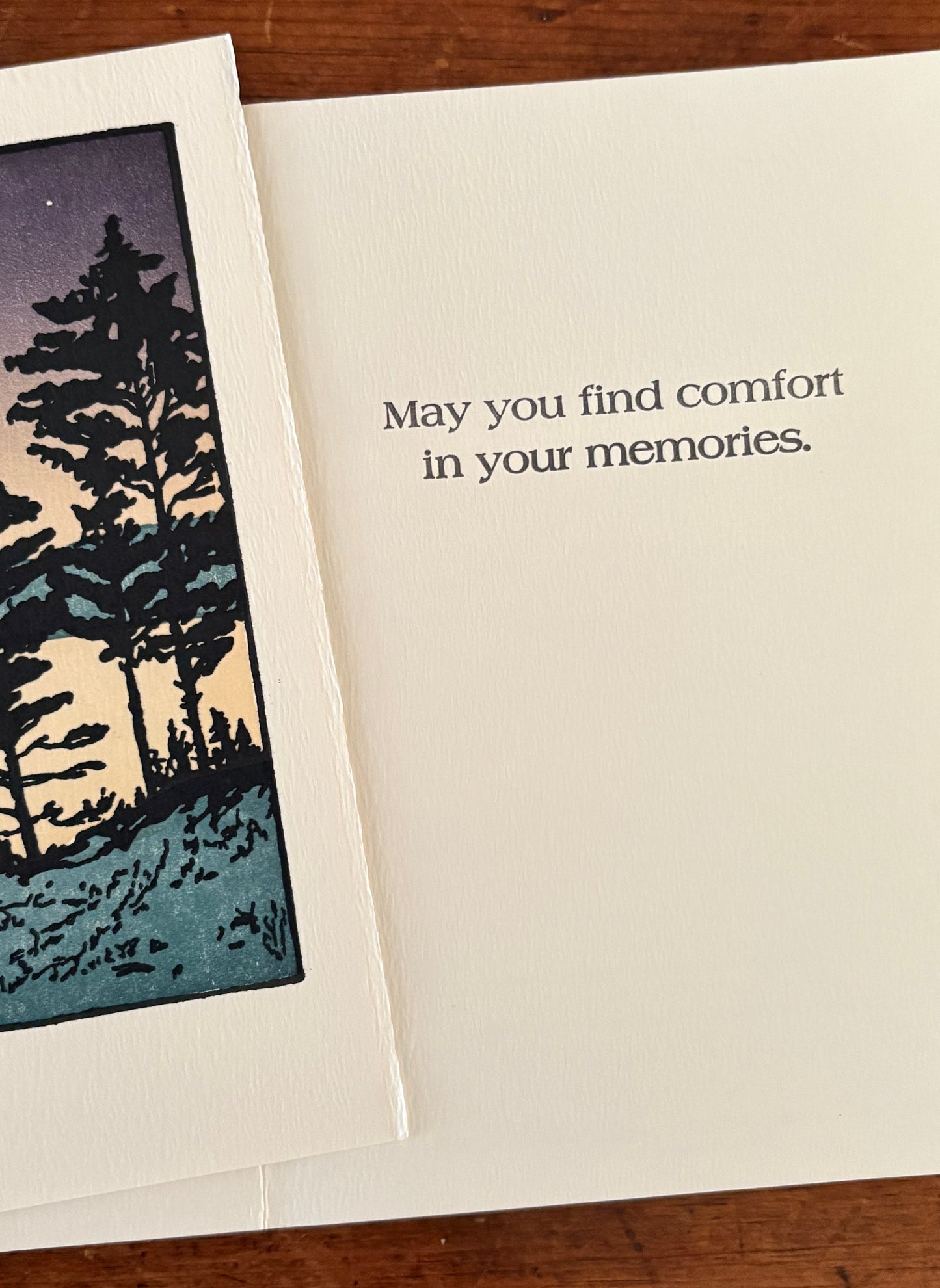 Twilight Sympathy Card