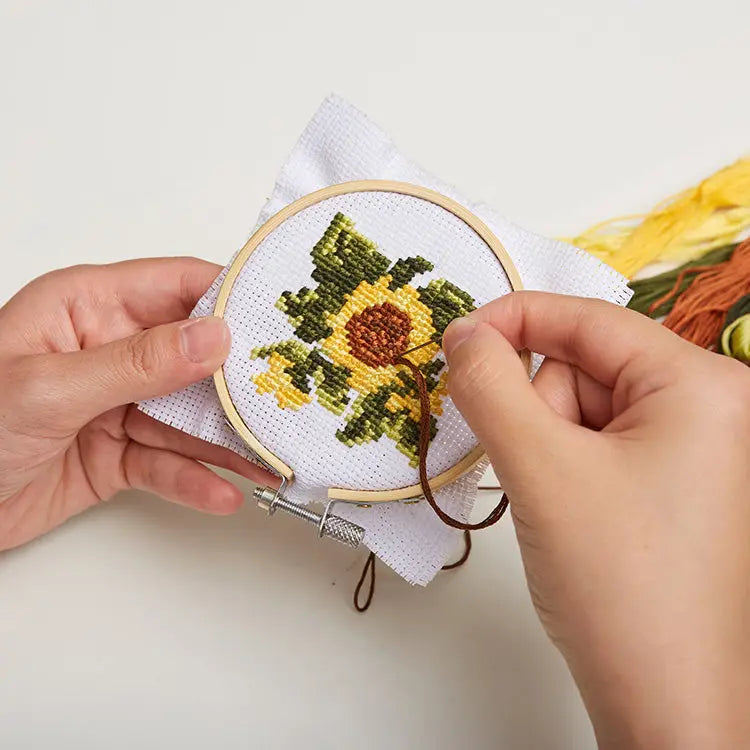 Sunflower Embroidery Kit