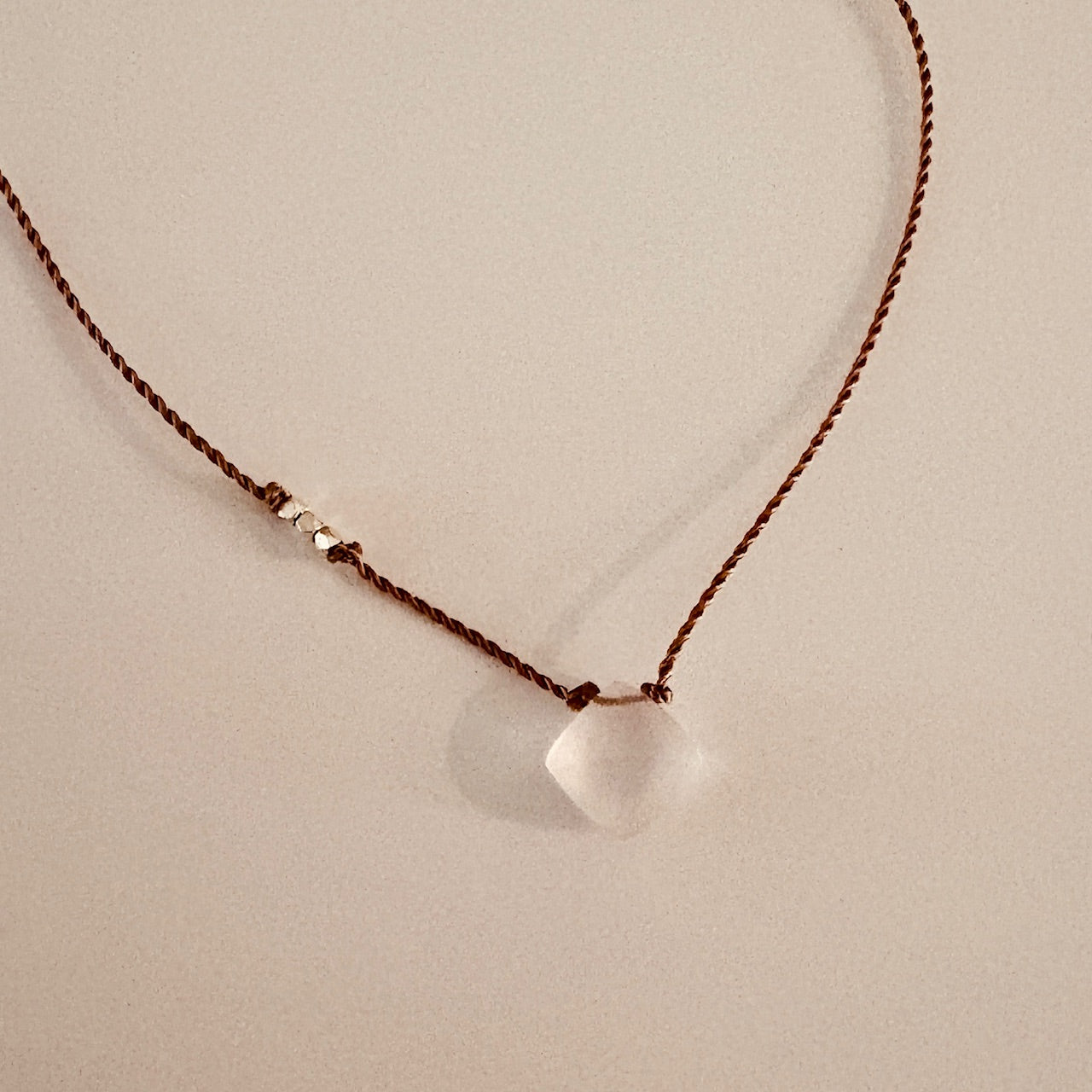Pillow Cut Gemstone Necklace