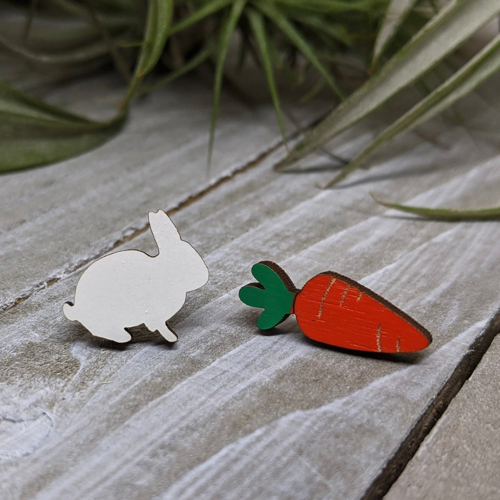 Unpossible Cuts Wooden Earrings