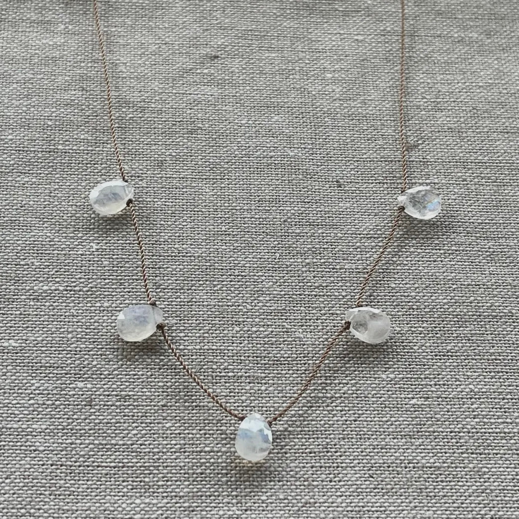 5 Stone Necklace