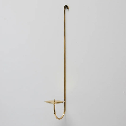 Brass Wall Candle Holder