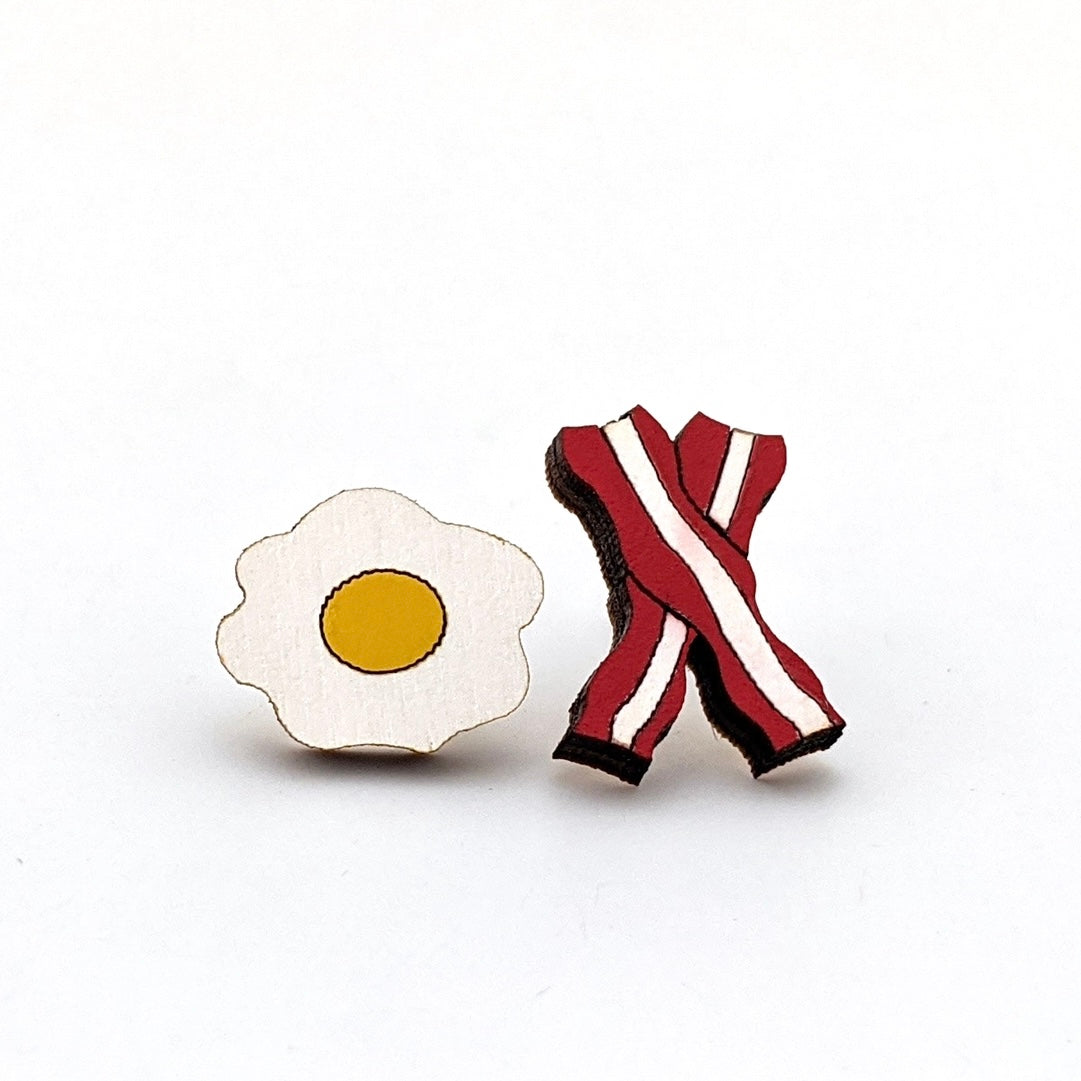 Unpossible Cuts Wooden Earrings