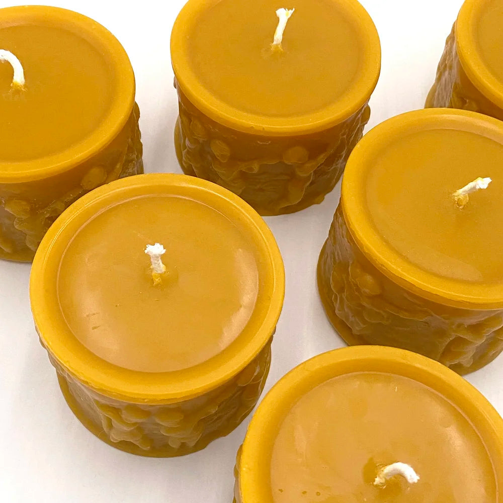 Mirth Pillar Beeswax Candle