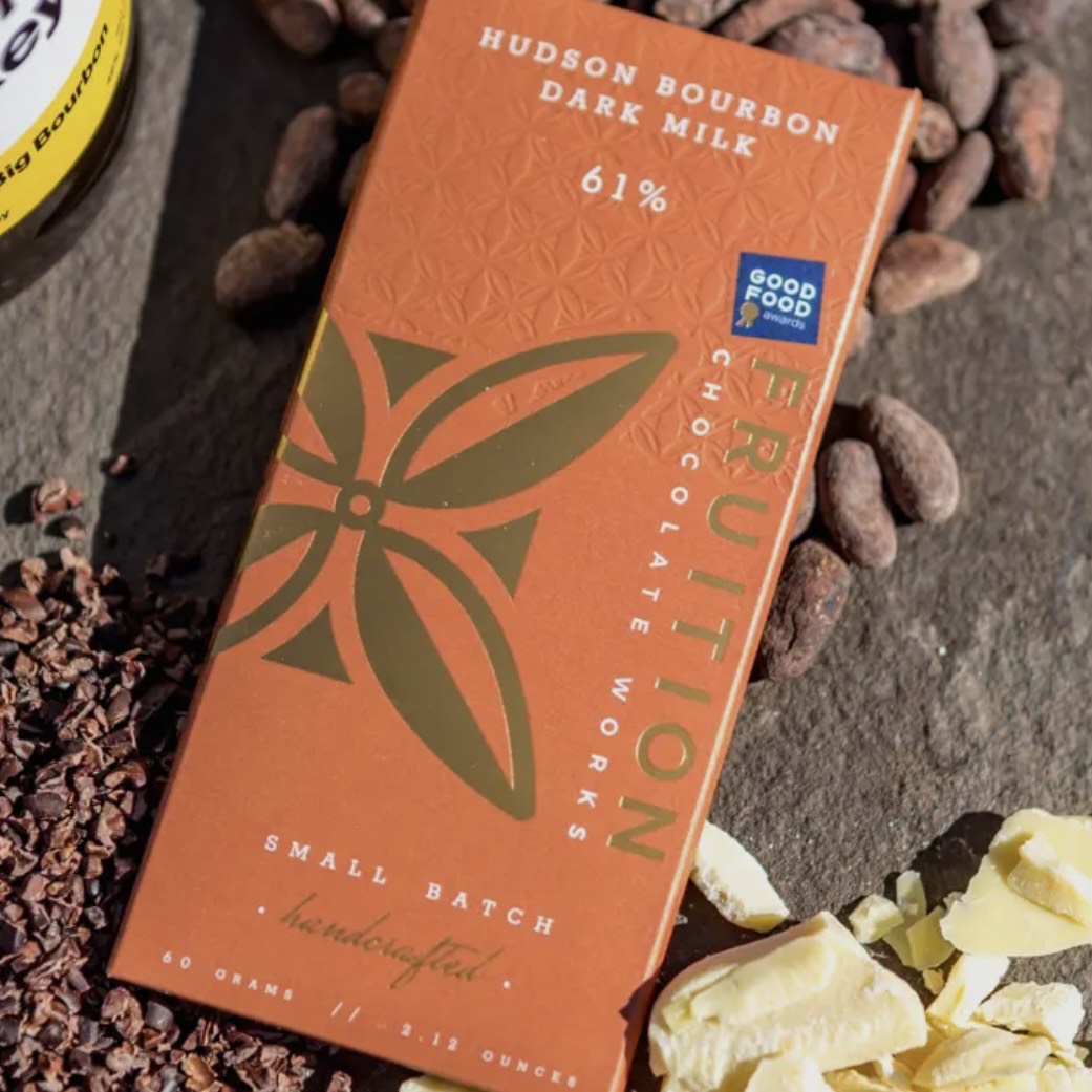Hudson Bourbon Dark Milk Chocolate Bar