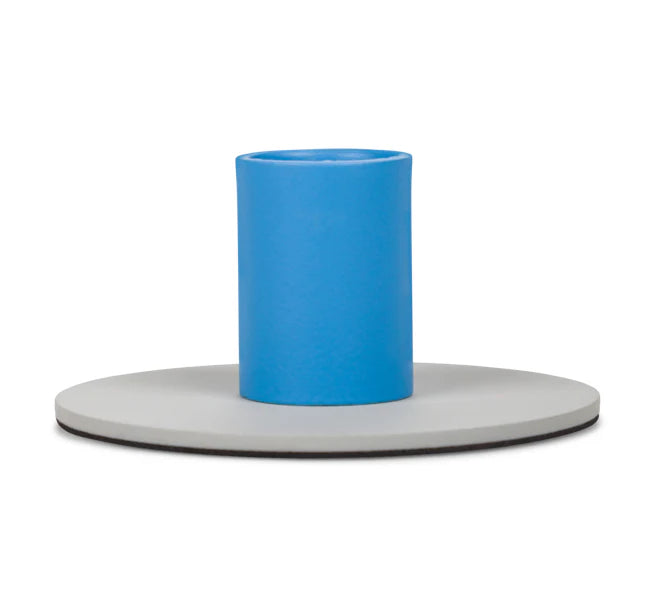 Two-Tone Metal Candleholders